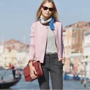 J Crew Merino Wool Sweater Jacket